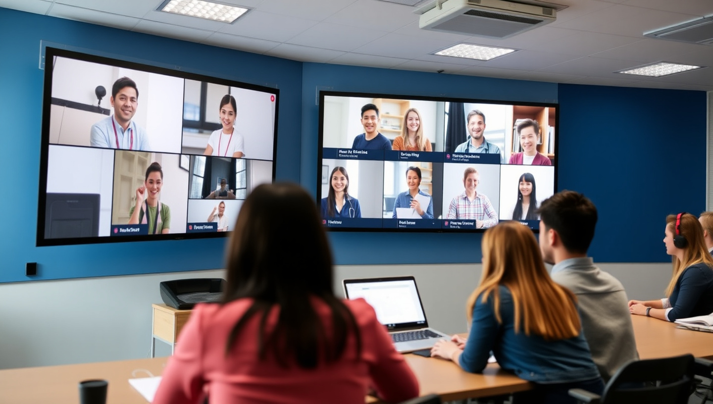 Sala de clasă digitală Vugeni